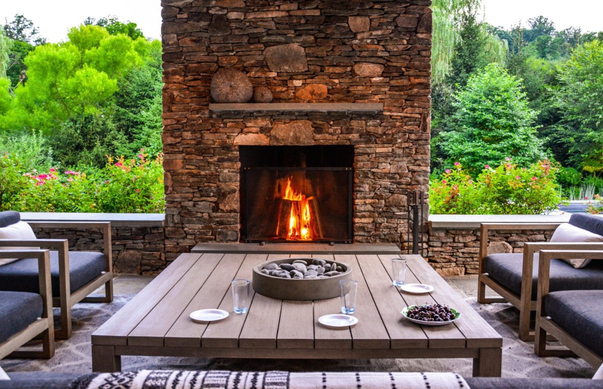 Professional masonry work in Fort Wayne, Indiana showing expert stonework craftsmanship